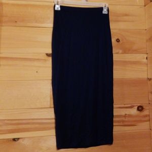 NWT Boohoo Midnight Blue Pencil Skirt